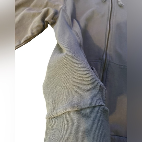 Women’s CottonOn Garments FullZipUp Sweater Size XXL dusty light blue/grey color - Picture 2 of 3